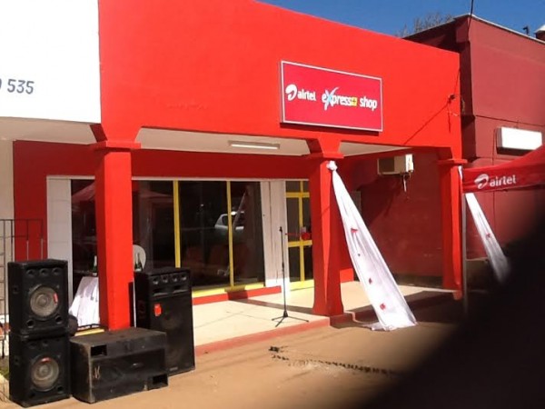Newly opened express shop in Kasungu