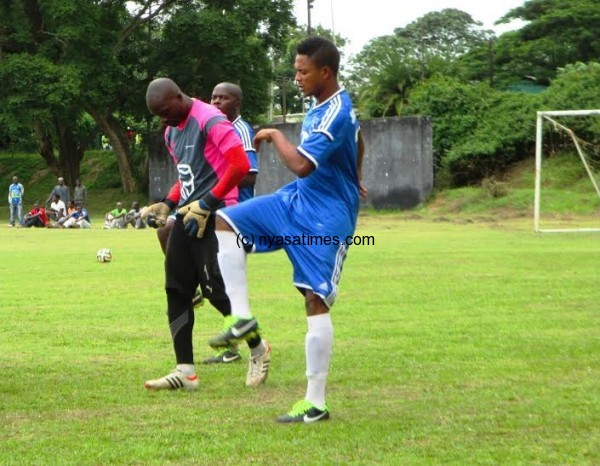 Nigerian player with Wanderers, yet to sign  -Photo Jeromy Kadewere