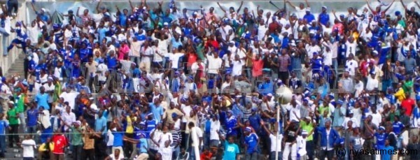 'Nyerere !@ Nomads fans celebrating