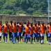 Nomads players during training...Photo By Be Forward Wanderers