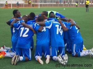 Nomads players  praying for another win