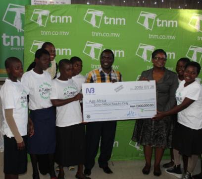 Nyirenda, Kabwazi with the beneficiaries