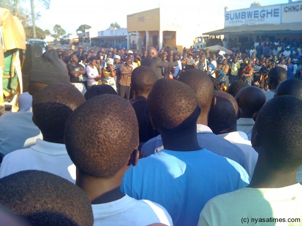Nyondo addressing rathera poor patronage