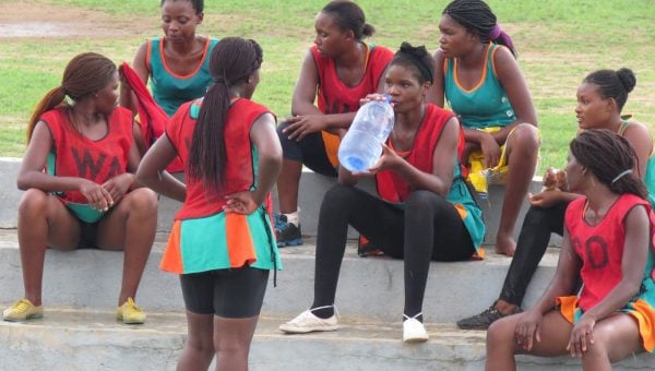 Players relaxing on break - - Photo by Jeromy Kadrewere, Nyasa Times