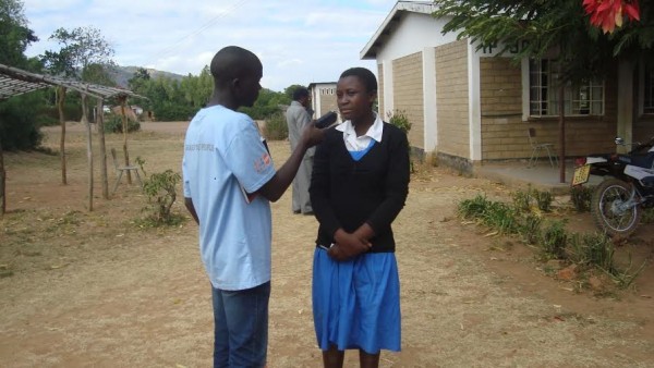  Period misery for Malawi schoolgirls: One of the girls who were present during the interface meeting 