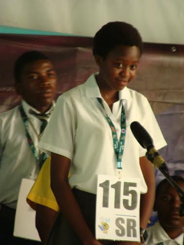 One of the learners in the competition