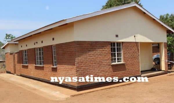 One of the teacher houses which WVI has constructed -Photo Jeromy Kadewere