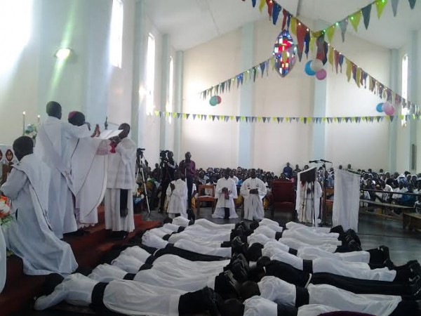 Ordination in progress.....Photo Courtesy of Fr Steven Likhutcha.