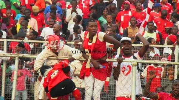 Overjoyous Bullets fans.-Photo Jeromy Kadewere.