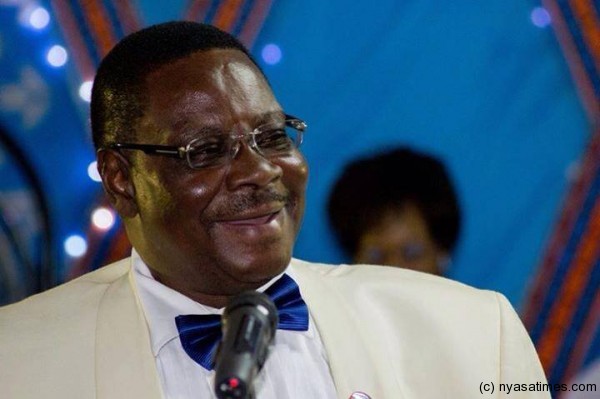 Peter Mutharika was main guest at DPP 'blue night' fund raising event