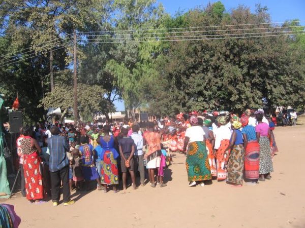 PP poor turn out rally in Karonga
