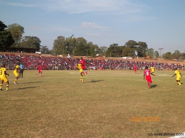 Part of the action at Dedza Stadium, Pic Leonard Sharra, Nyasa Times