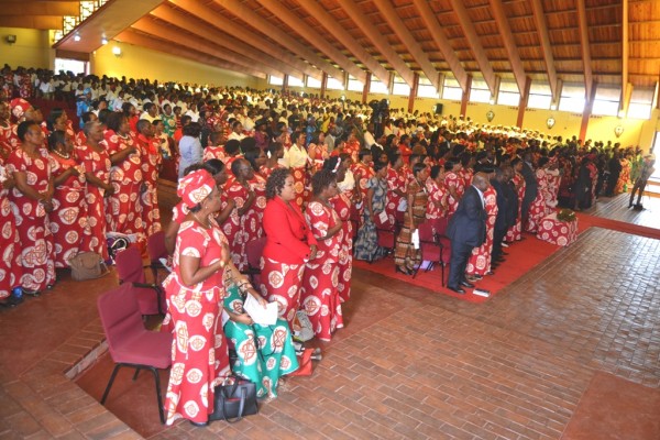 Part of the congregation during the prayers.Pic-Francis Mphweya-MANA.