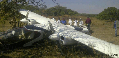 Plane which crashed.- Photo credit, ZBS
