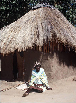 Poverty ... a Malawi hut
