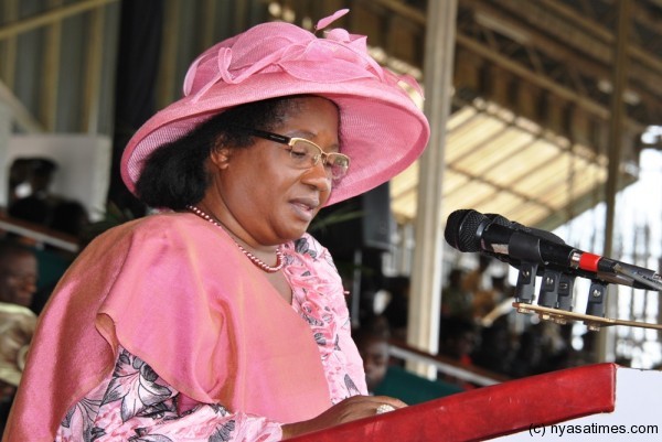 Joyce Banda received 51 percent approval rating