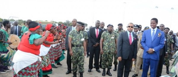 President Lungu Vice-President of Malawi,Dr.Saulos Chilima