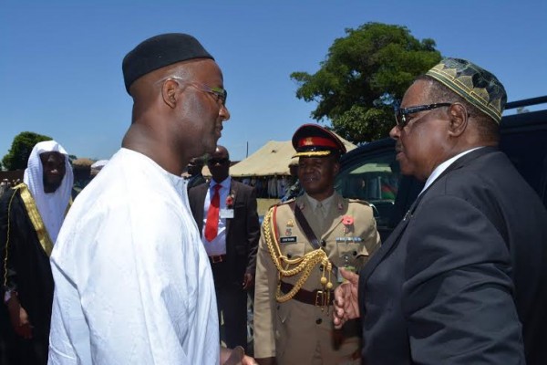 President Mutharika and Minister Atupele Muluzi,  a Moslem