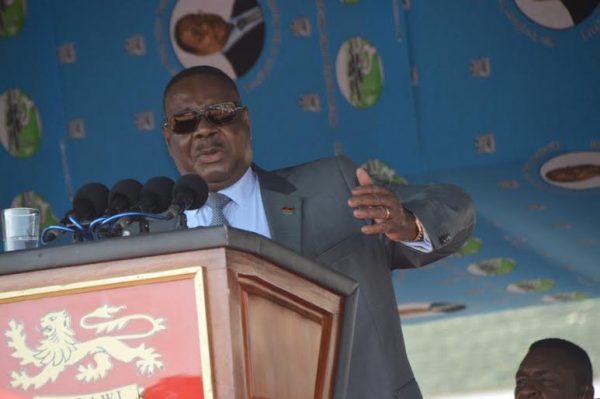 President Peter Mutharika speaks 