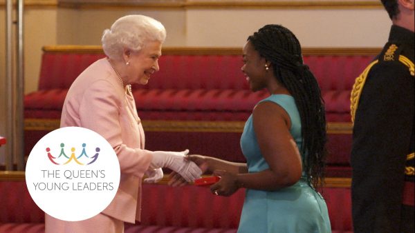 Queen's Young Leaders receive award from Her Majesty the Queen