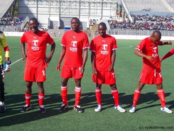 Red Lions players before the game......Photo Jeromy Kadewere