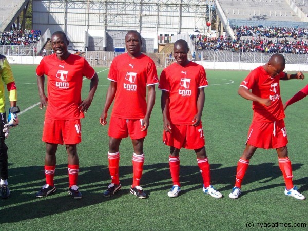 Red Lions players before the game......Photo Jeromy Kadewere