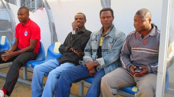 Relaxed Bullets bench towards the end of the game....Photo Jeromy Kadewere.