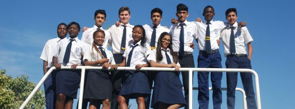 Saint Andrew's International High School students