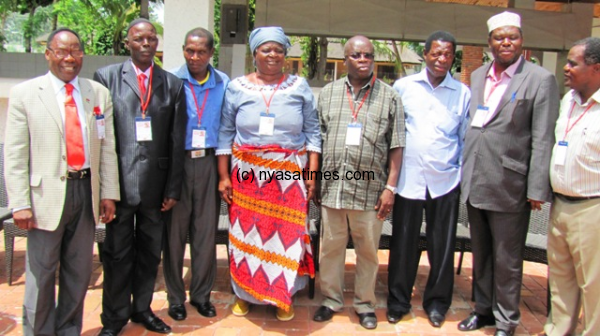 Senior chiefs who attended the conference...Photo Jeromy Kadewere