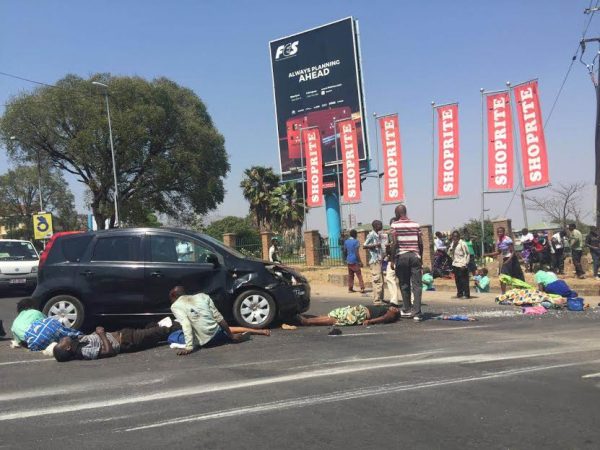 Accident near Shoprite