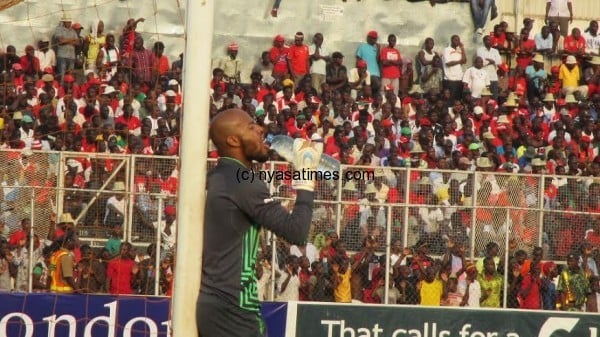 Silence. after Malawi conceded a goal ..Jeromy Kadewere.