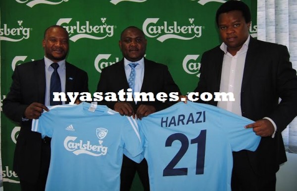 Silver Strikers receiving their kit-..Photo Jeromy Kadewere