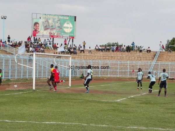 Silver concedes a late goal, Pix Alex Mwazalumo.