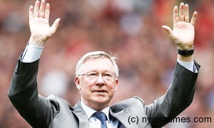 End of an era: Sir Alex Ferguson steps down after 27 years in charge of Manchester United