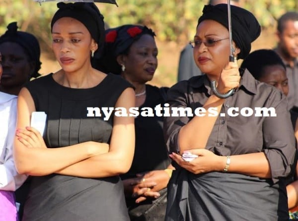 Sisters in mourning...Photo Jeromy Kadewere