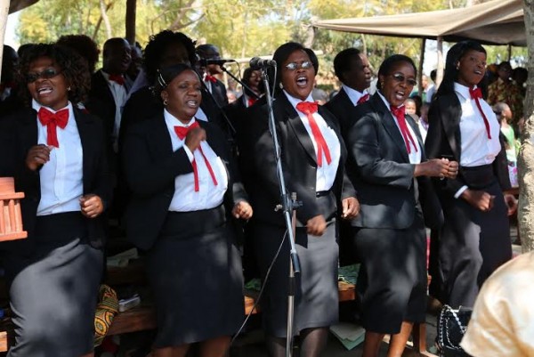 St Pius Choir...Photo Jeromy Kadewere