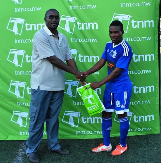 Stanely Sanudi was voted man of the match...Photo Jeromy Kadewere