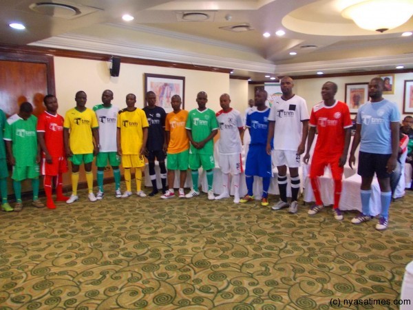 Super League teams dressed by TNM.....Photo Jeromy Kadewere/Nyasa Times