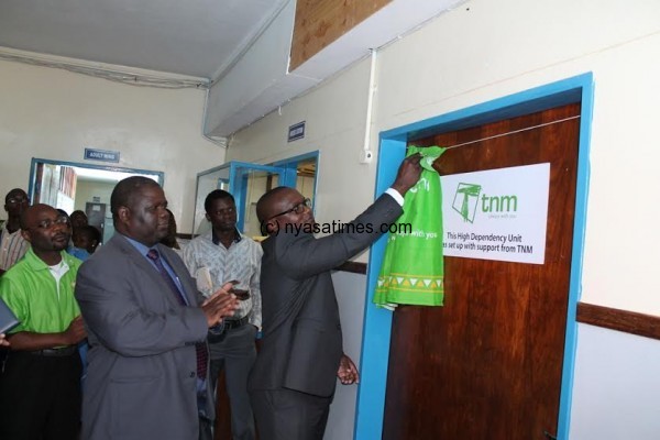 TNM hands over the medical facility