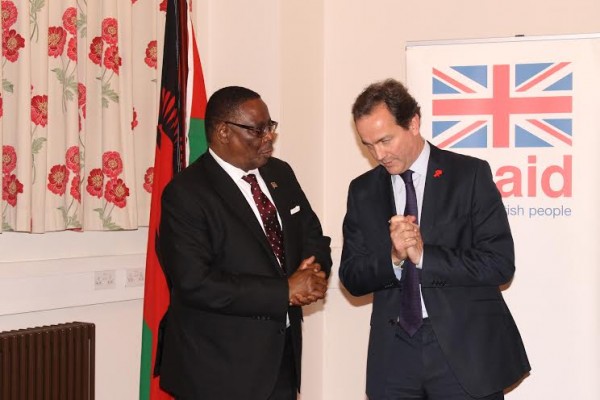 Thank you UK-President Mutharika seems to be telling Minister Hurd