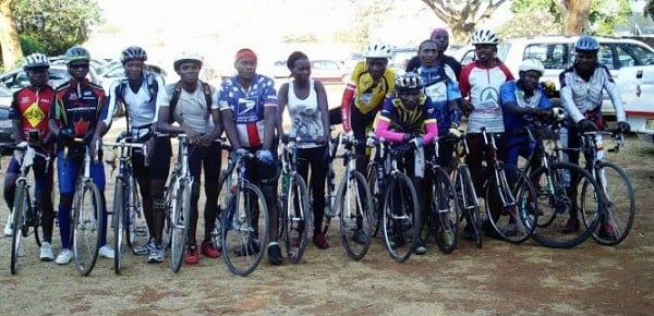 The 15 Malawi Cyclists