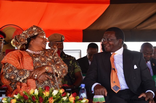 The First Couple enjoying each moment of the event