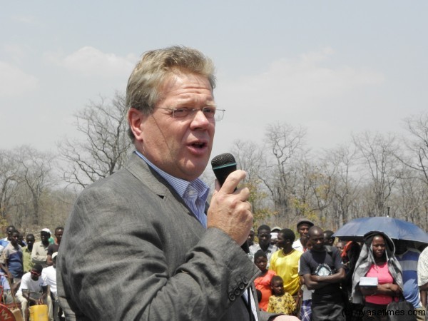The German Ambassador to Malawi Dr Peter Woeste
