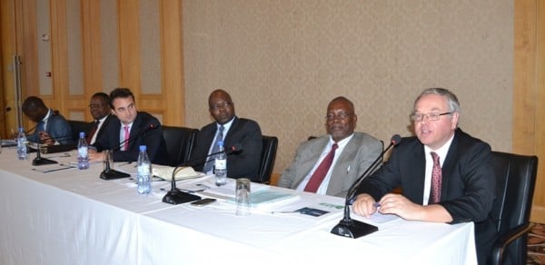 The Panelists at the Malawi World Development Report`s Launch at BICC in Lilongwe-(c) Abel Ikiloni, Mana 