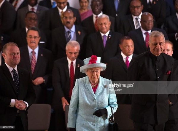 The Queen at Commonwealth
