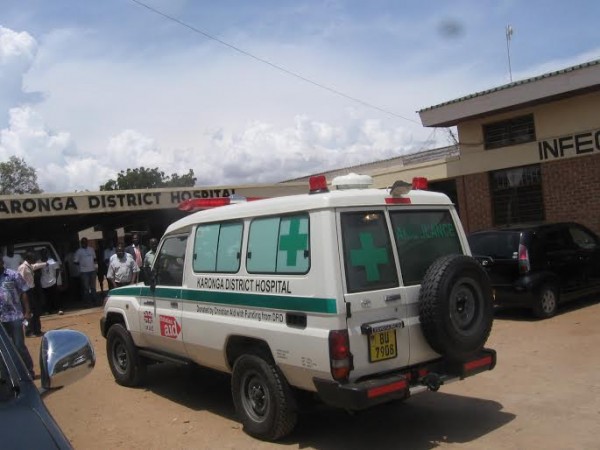 The ambulance at Karonga district hospital