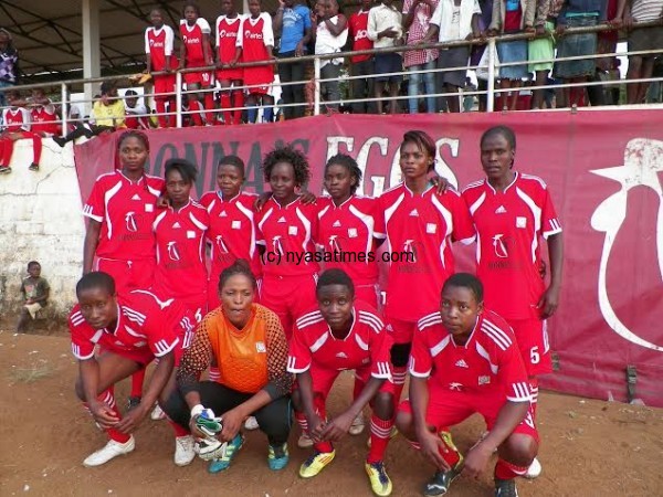 The champs pose for Nyasa Times
