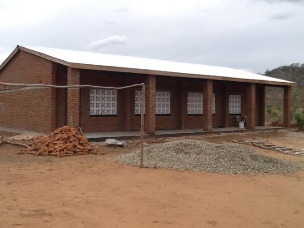 The classroom block;Hearts Foundation constucted at Chawona Primary School