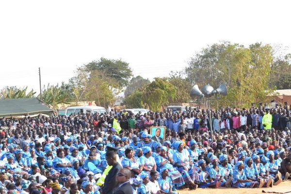 The gathering at DPP rally at Luwelezi CDSS ground in Mzimba-(c) Abel Ikiloni, Mana 