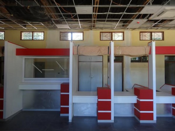 The interior of the refurbished Mangochi Post Office which will soon turn into a One Stop Service Centre. Pic Arnold Namanja (MANA)